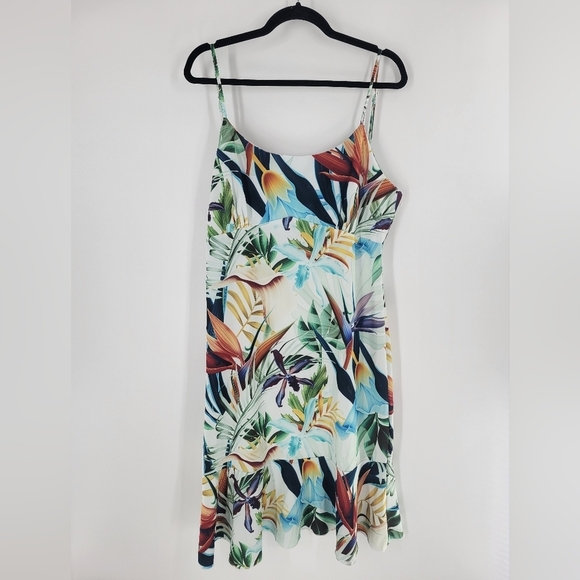 Hawaii Hangover Mermaid Ruffle Dress Paradise Size L - Picture 2 of 6